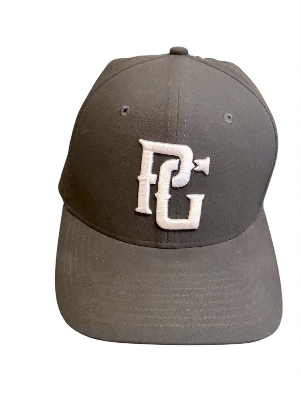 Perfect Game L/XL Dark Grey Embroidered Logo Baseball Cap